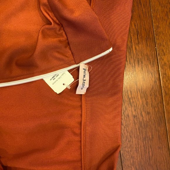 Palm Angels Off-shoulder full-zip sweatshirt - Picture 8 of 9